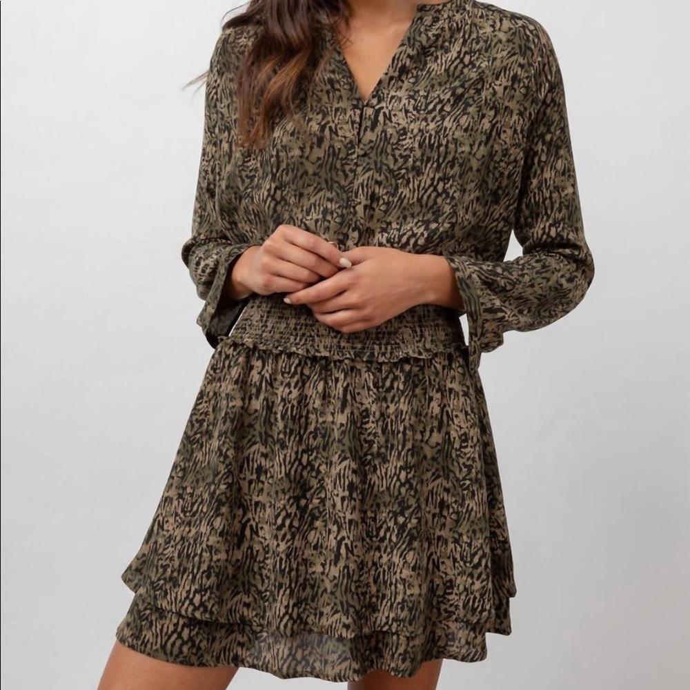 Rails Jasmine dress in Olive Static women's